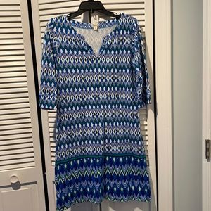 Hadley size 6 Geometric Print Dress